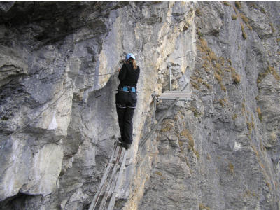 Klettersteig M�rren-Gimmelwald